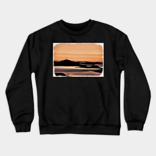 Sunset Lofoten / Maléa is looking for the goblin - children's book WolfArt Crewneck Sweatshirt